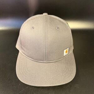 Carhartt Hat Cap‎ Gray Adjustable Logo Patch Casual Workwear